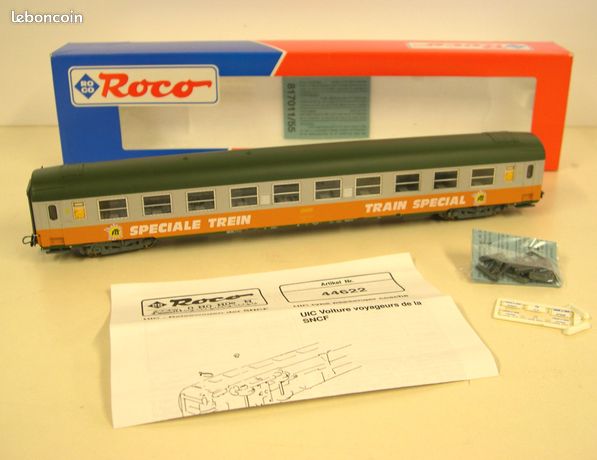 ROCO 44601 HO - Voiture couchettes 2ècl ep IV SNCF - Roco - Modélisme
