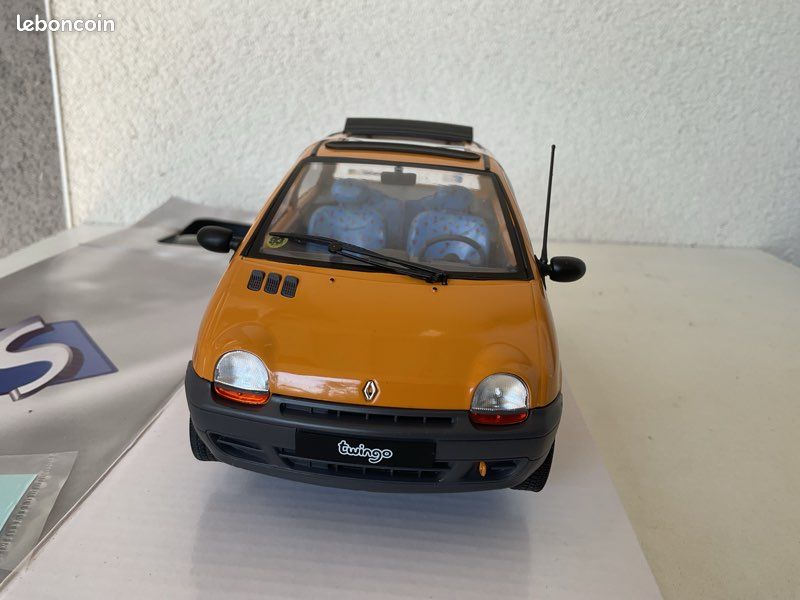 RENAULT TWINGO MK1 BLUE 1993 SOLIDO S1804004 1:18 PHASE 1 METAL BLEU BLAU