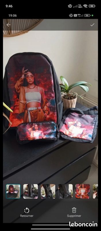 Lot sacs EVA QUEEN Accessoires Bagagerie