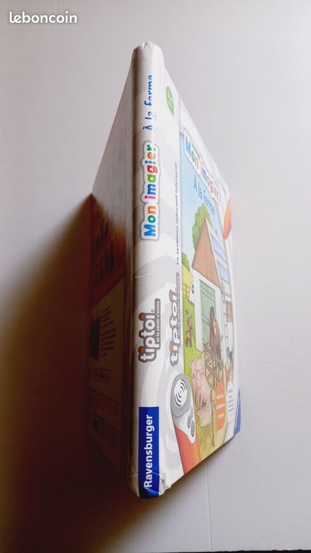 Ravensburger - Livre Interactif Tiptoi - Mon Imagier à La Ferme - Jeu éducatif Sans écran - Dès 3 Ans
