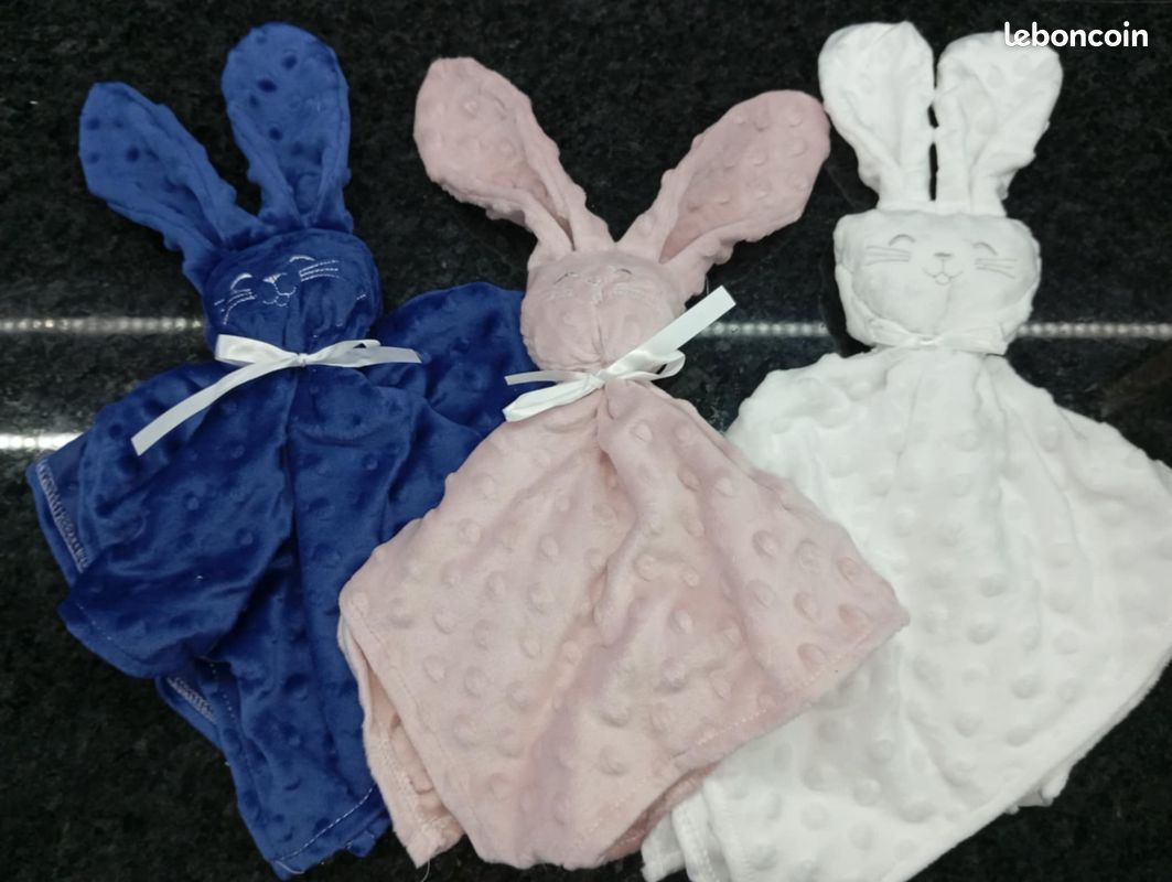 Doudou lapin à personnalisé (image 5)