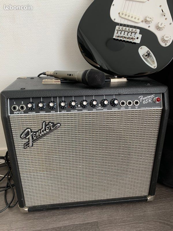 Ampli + Guitare + micro + accessoires (image 3)