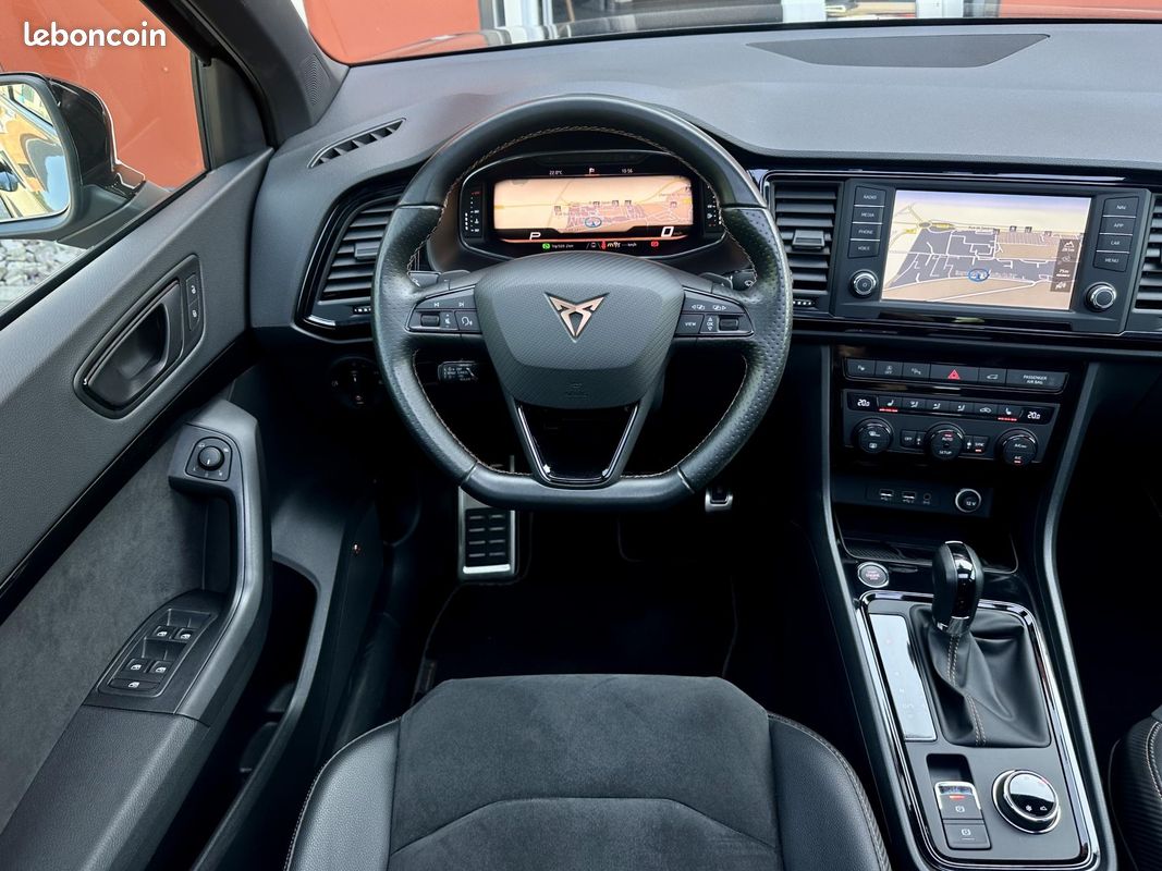 CUPRA ATECA 2.0 TSI 300 DSG 4Drive 1ère Main Siège F1 TOP Toit Attelage Brembo Caméra 360 (image 14)