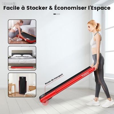 Tapis de Course Electrique Pliable, Motorisé 12km/h Moteur DC 550W (image 3)