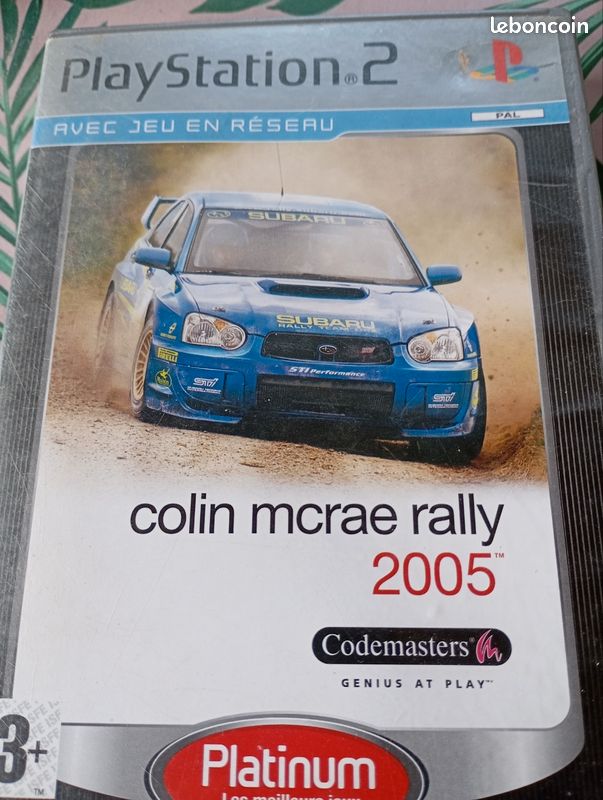 Jeu PS2 Colin McRae Rally 2005 Platinum - Version Française Complète - Bon état