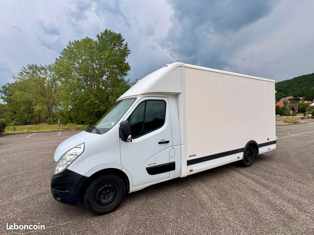 14.100HT RENAULT MASTER 2.3 Plancher Cabine Caisse Grand Volume Procar Grand Confort Clim Bluetooth Entretien à jour (image 2)
