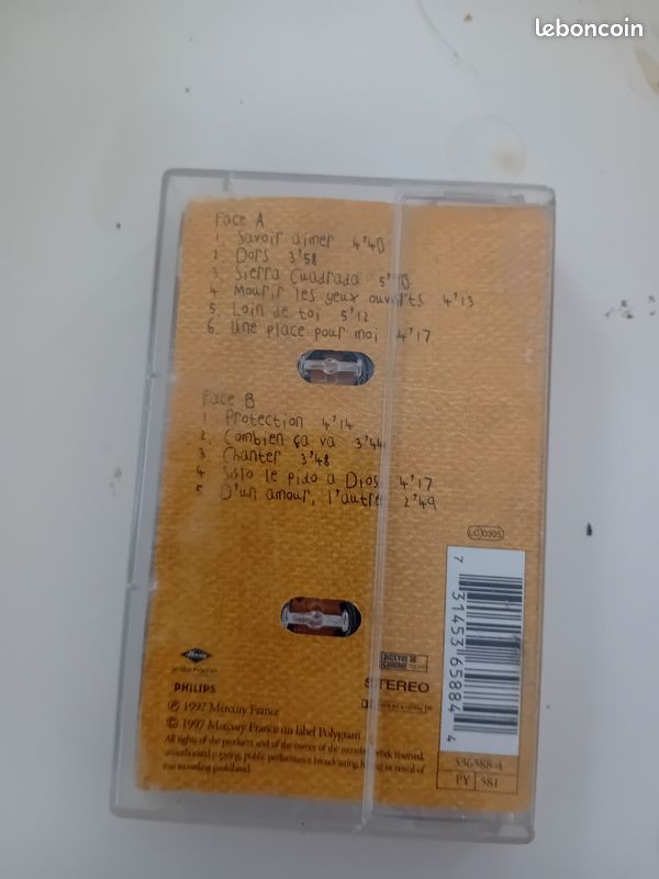 Cassette' Florent Pagny' (image 2)