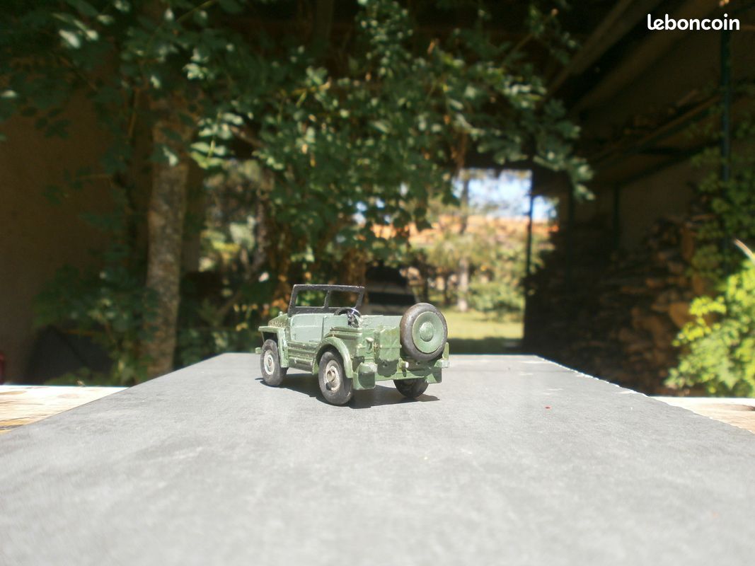 Véhicule Militaire Austin Champ 1/43 Dinky Toys N°674 - Occasion - Modèle Vintage