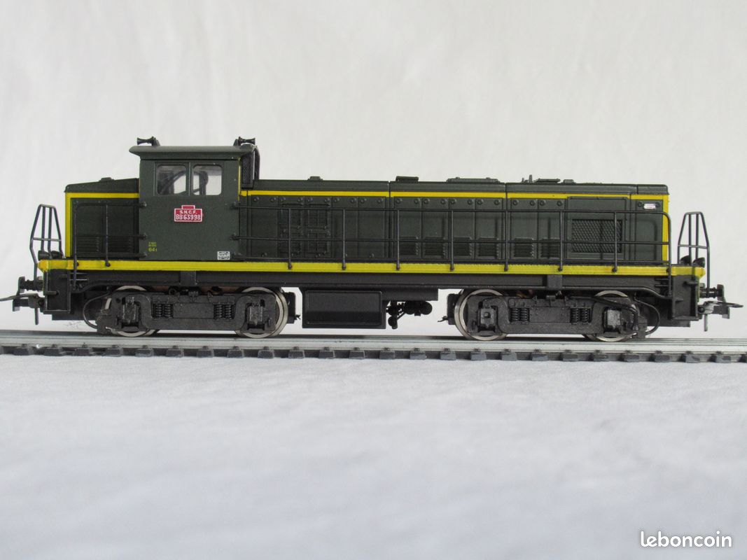 ROCO locomotive diesel BB63500 INFRA 63409 NEUF • EUR 284,00