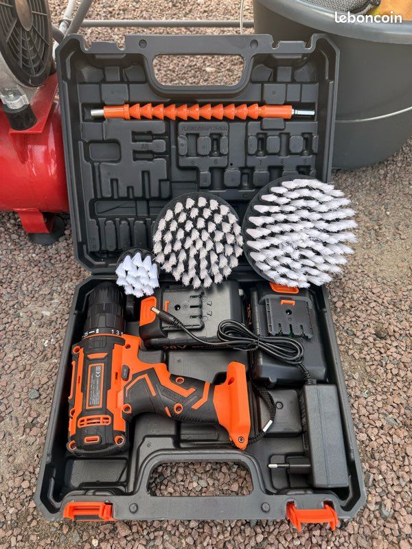 Lot complet matériel detailing / nettoyage auto – aspirateur Kärcher + compresseur + shampouineuse (image 8)
