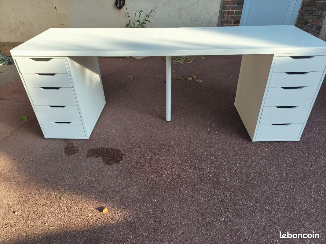 Bureau Alex blanc (image 1)