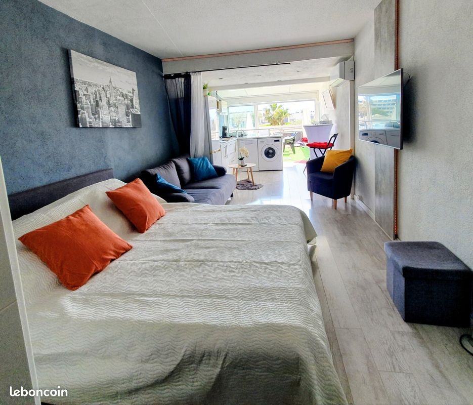 Studio grande terrasse naturiste (image 3)