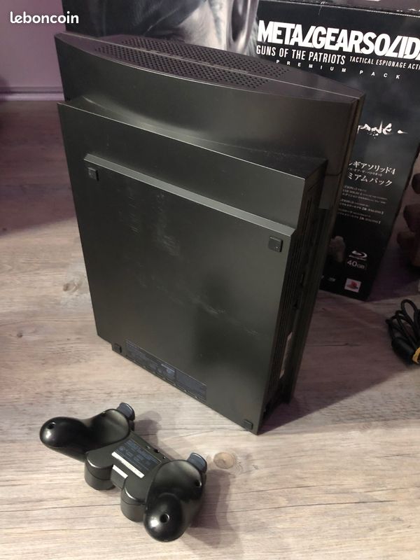 Playstation 3 Metal Gear Solid 4 Satin Silver Como Nuevo | Meses sin interés