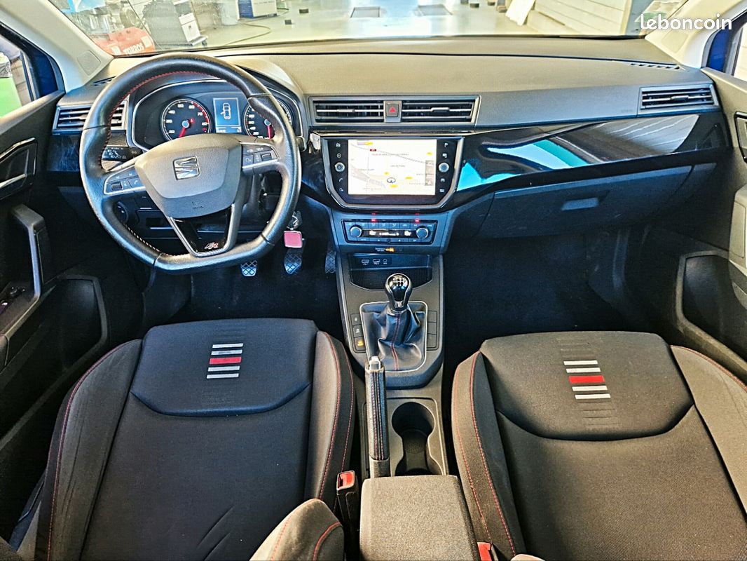 Seat ibiza v 1.0 tsi 115 ch pack fr clim auto regul jantes 18 ecran central (image 3)