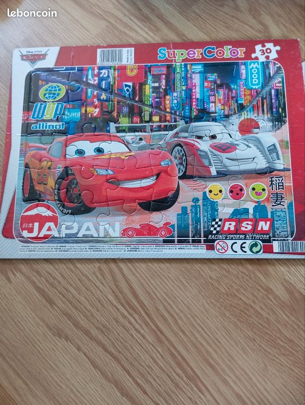 Puzzle Cars 30 pièces (image 1)