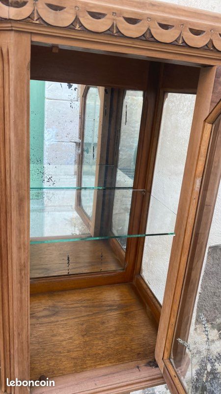 🌱 Paire de vitrines à poser vintage 🌱 (image 7)
