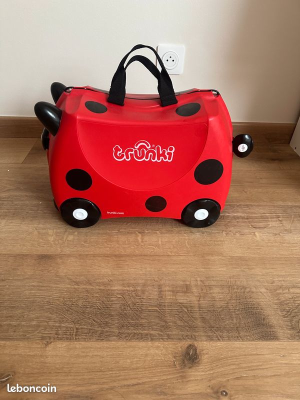 Valise enfant trunki coccinelle (image 1)