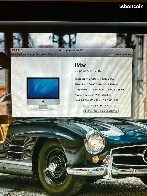 Apple iMac 20 pouces (image 2)