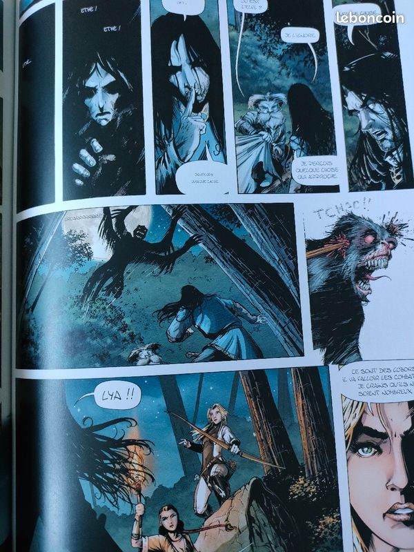 BD_Merlin/la quête de l'épée T2:"la forteresse de kunjir" de Istin,Demare et Cordurié (image 5)