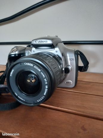 Canon EOS 300D – Reflex Numérique + Objectif 18-55 Mm – Occasion