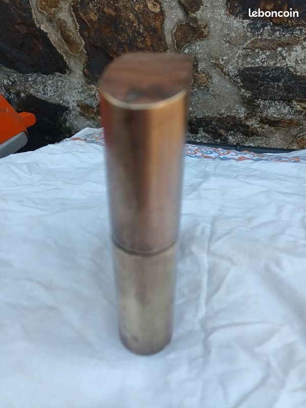 Ancien grand briquet travail de tranchée en laiton - DISPONIBLE (image 2)
