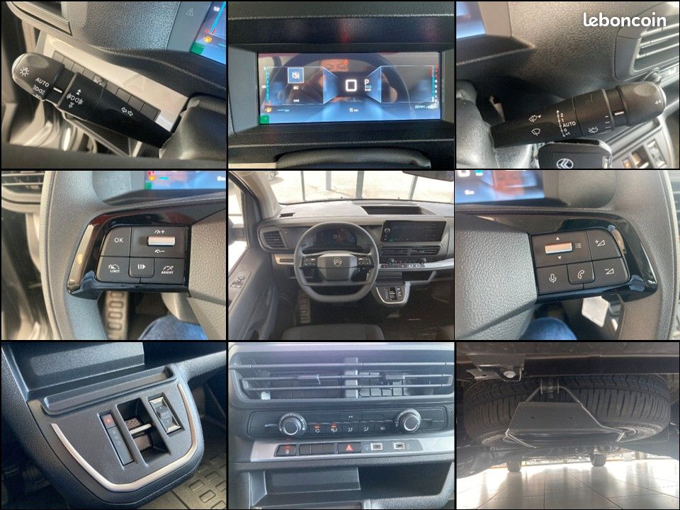 CITROEN Jumpy III VAN Ph.2 Cabine Approfondie M . 2.2 Diesel 180 Automatique 10 Km + Caméra de recul et Android Auto & Apple CarPlay 30 800 HT (image 10)