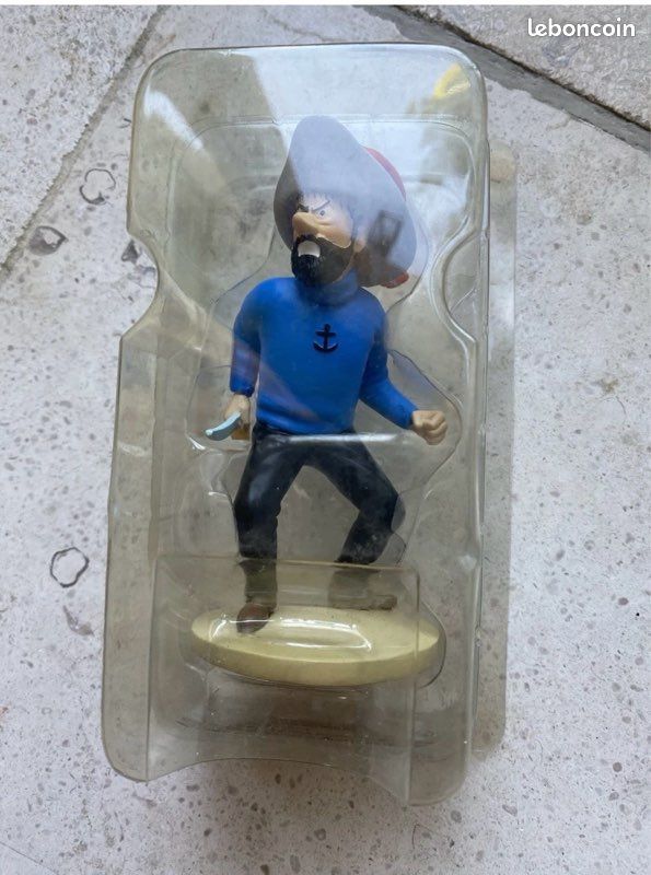Figurine Tintin Haddock "En Route" En Résine, Hergé, Neuve En Boîte