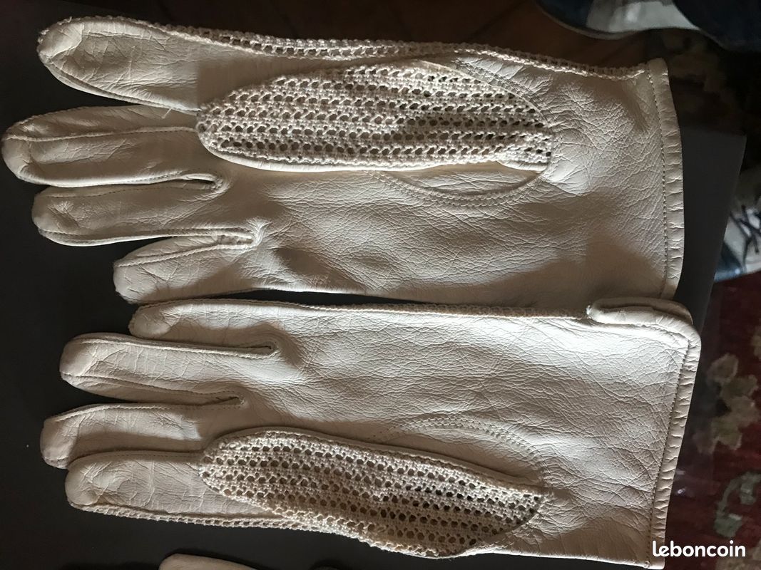 Lot de 11 paires de gants occasions et neufs chevreau ou agneau T.6 (image 6)