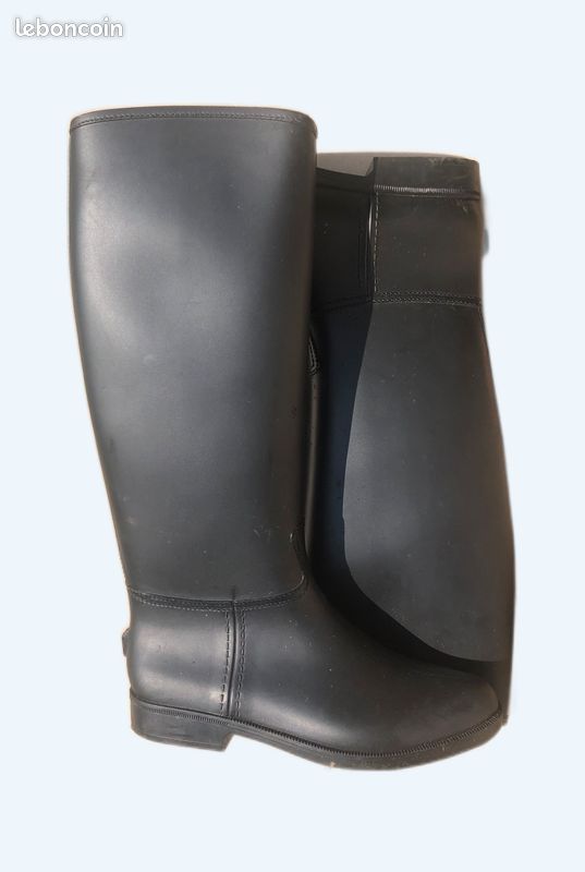 Bottes De Pluie Pause Nature Multicolores Pointure 38 - Caoutchouc Neuves Sans Emballage