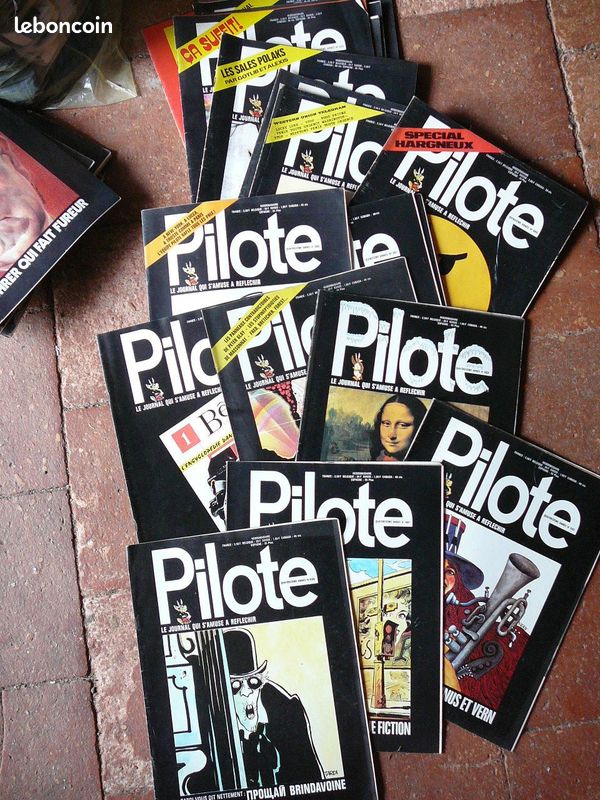 Anciens magazines Pilote (BD) en lot ou à l'unité (image 7)