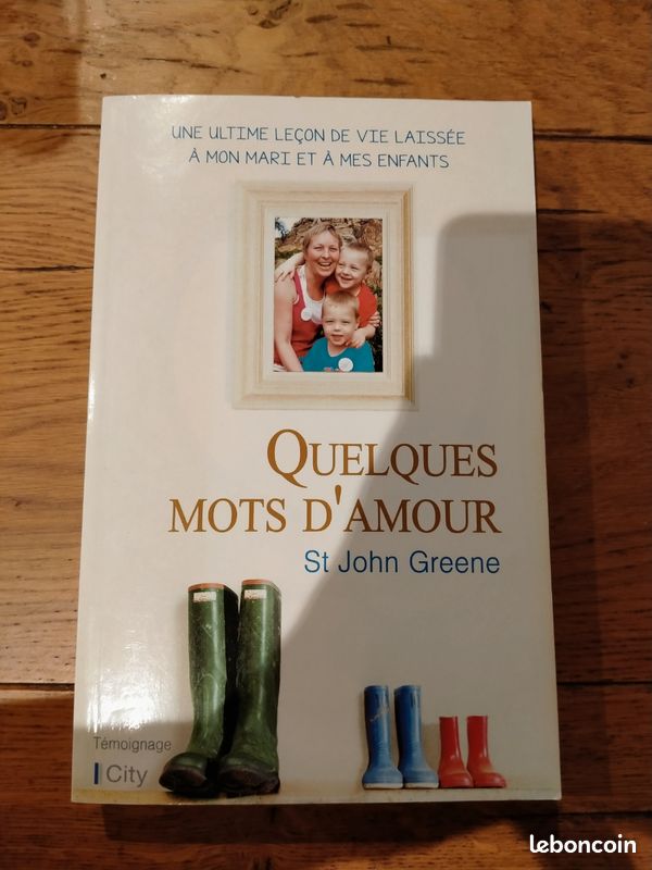 Gros livre quelques mots d'amour de St John Greene (image 1)