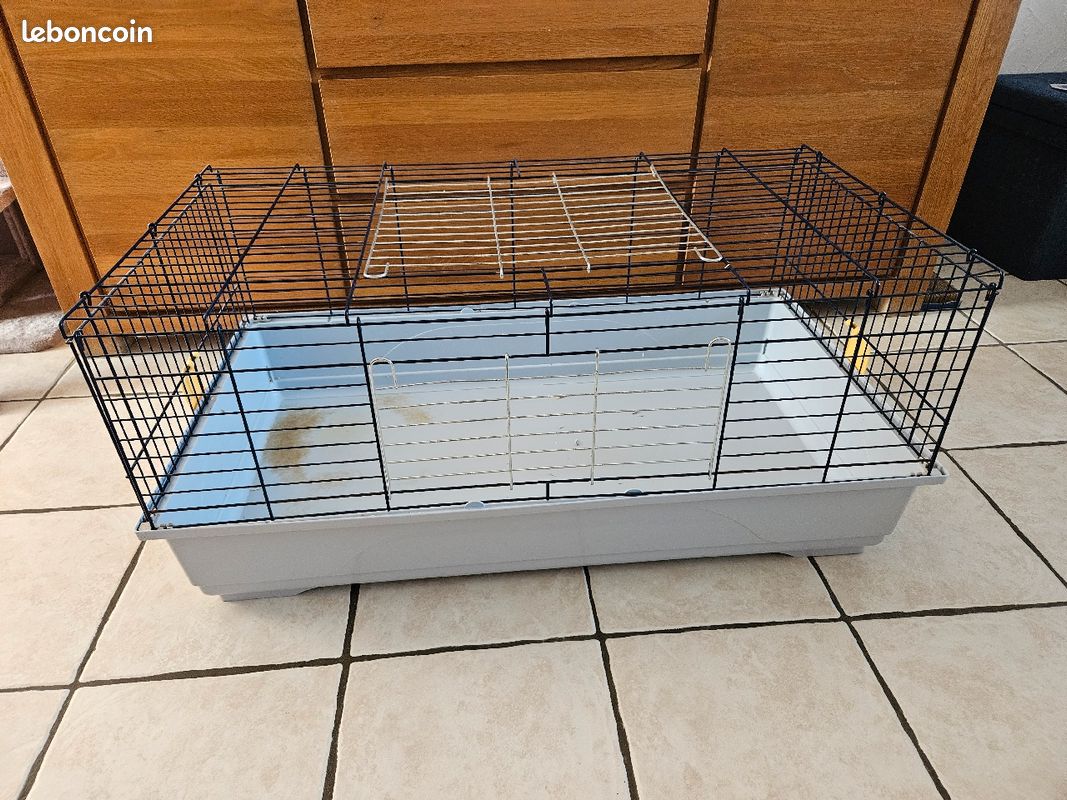 Grande cage pour rongeurs 100x55cm en très bon état (image 3)