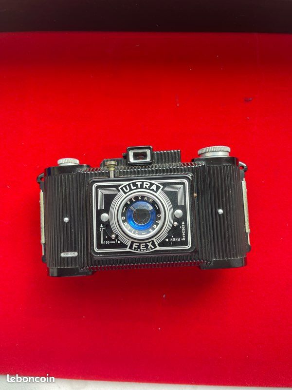 Appareil Photo Argentique Vintage Rubi Fex Color Ultra 4x4 – Non Reflex, Argenté