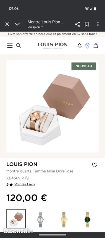Montre Louis Pion (image 6)