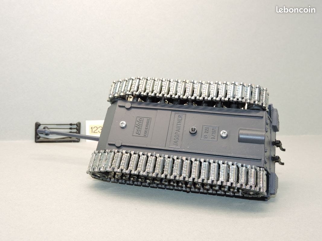 Solido 1/50, Char Jagdpanther canon de 8,8cm, Allemand WW2, Bon