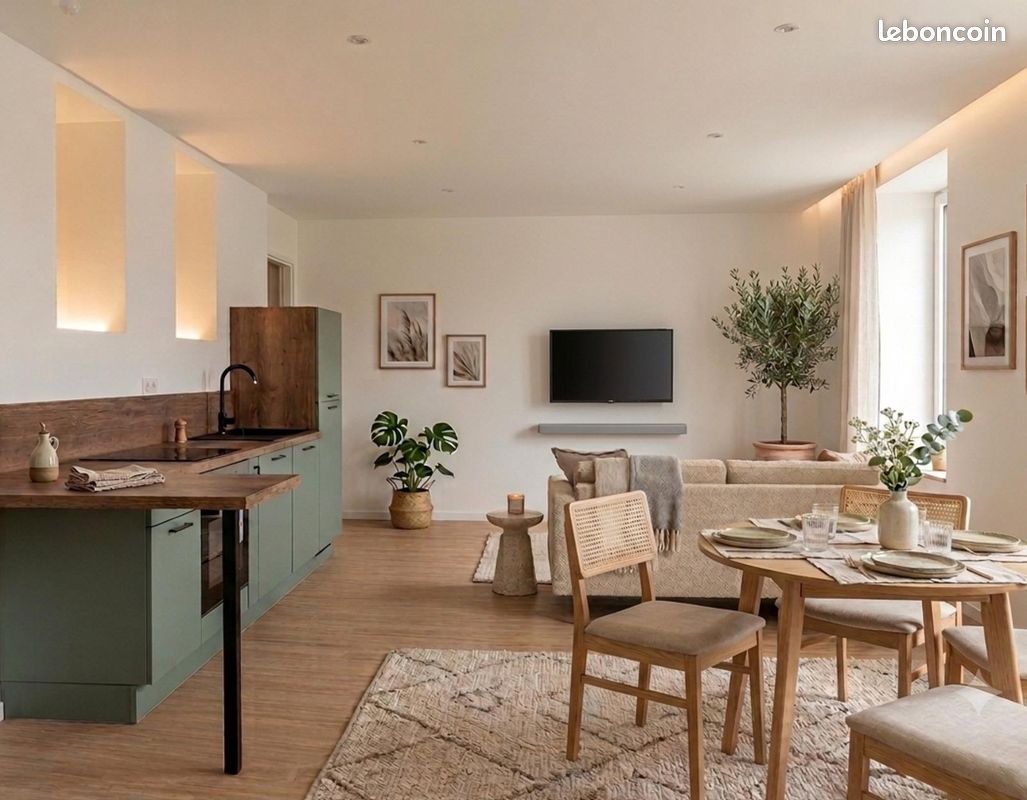 Appartement 2 pièces 53 m² · à Mâcon · 53,4 m² · 115 000 €