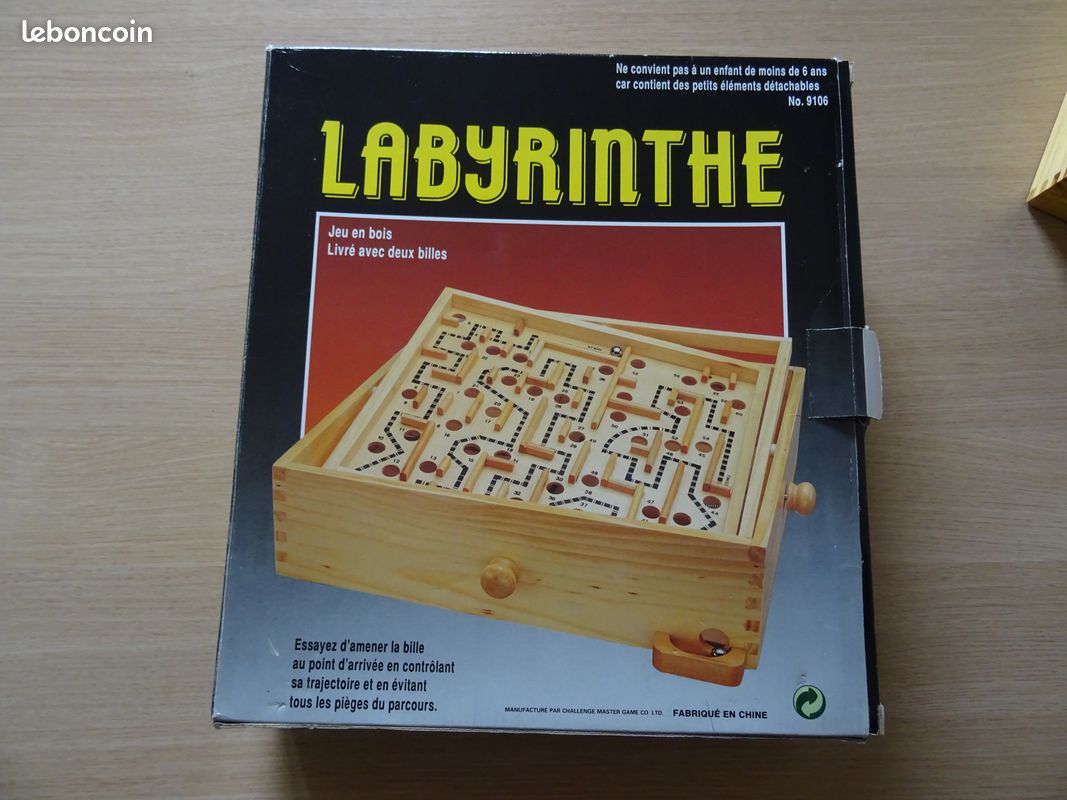 JEU DE SOCIÉTÉ Labyrinthe, Jouet Sensoriel D'apprentissage Pour Garçons Et EUR 13,34 - FR