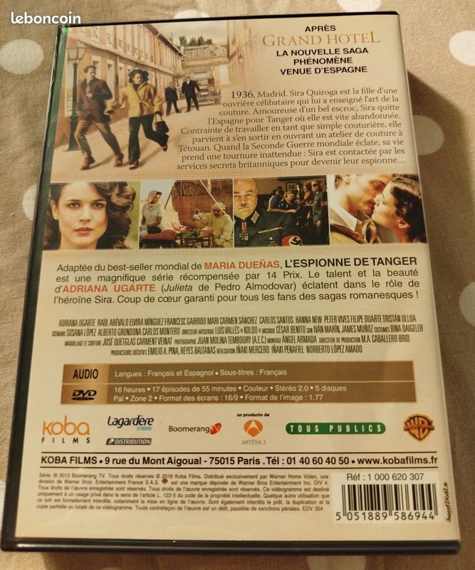 DVD L'espionne de Tanger (image 3)