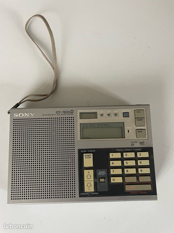 2 radio Sony ICF-7600DS ancienne 2005 - Photo, audio & vidéo