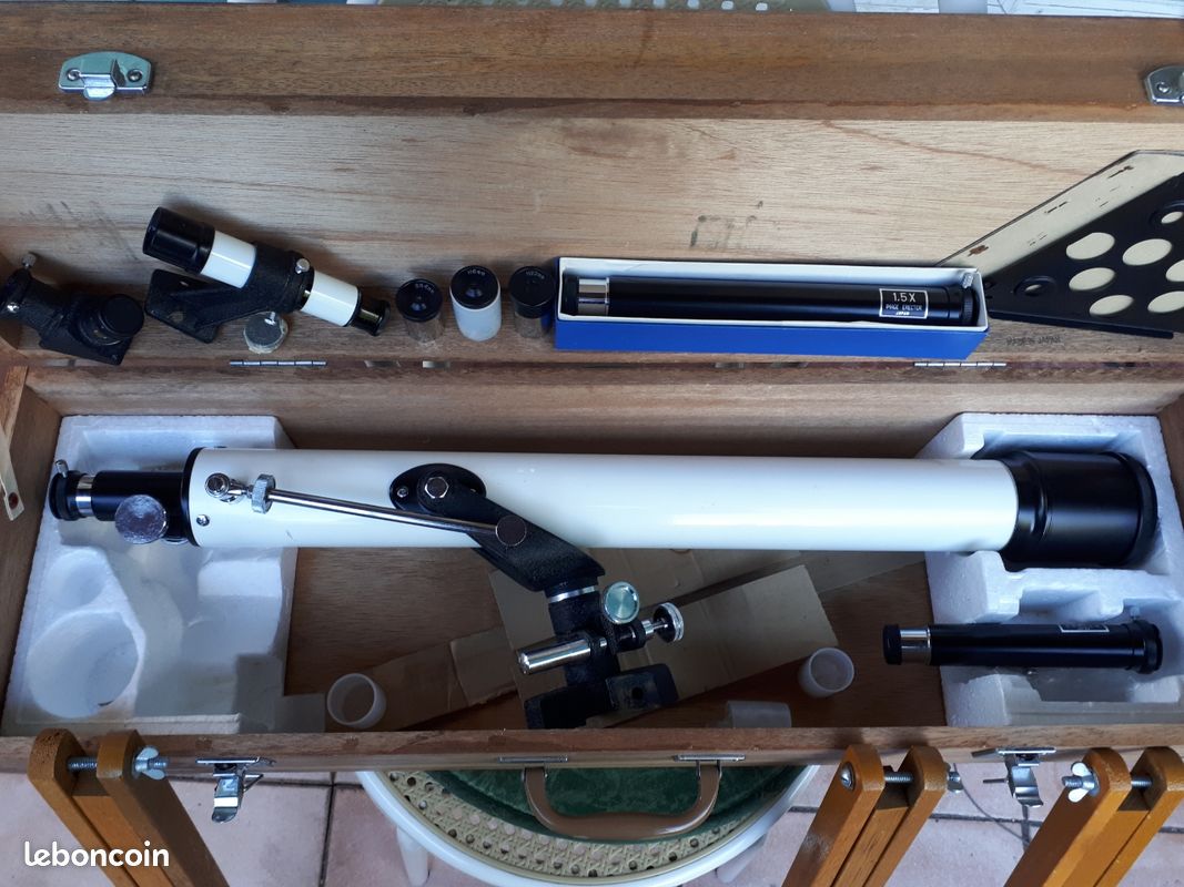 Objectif Télescope Astronomique Vintage Pro – Unique, Marine, Fabrication US