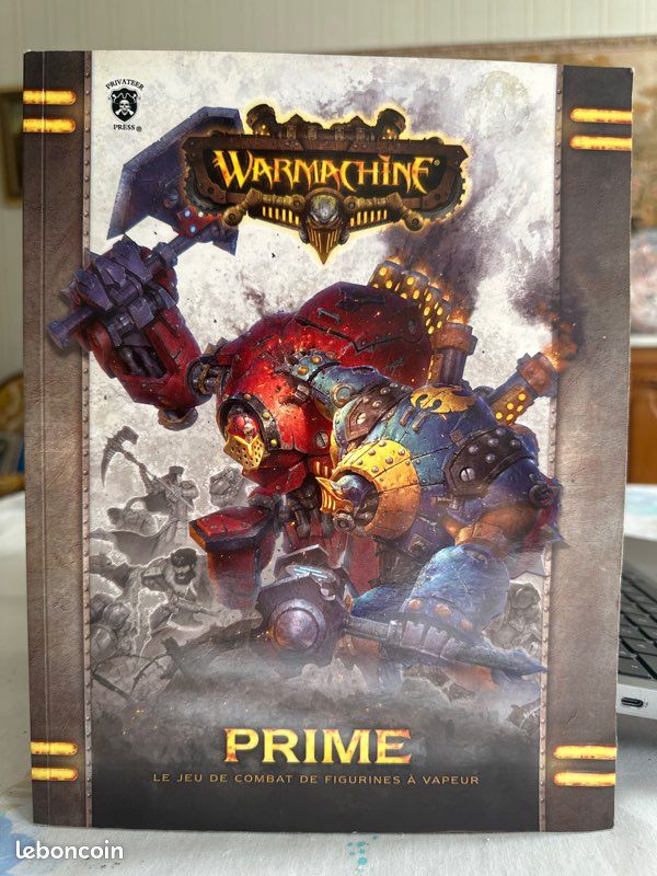 Warmachine: Prime – Livre de règles français (Privateer Press) – Royaumes d’Acier (image 1)