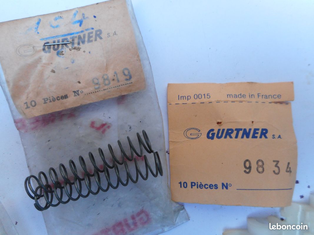 Mobylette,peugeot 101,102,103,BB,lot de pieces,gurthner,vintage (image 2)
