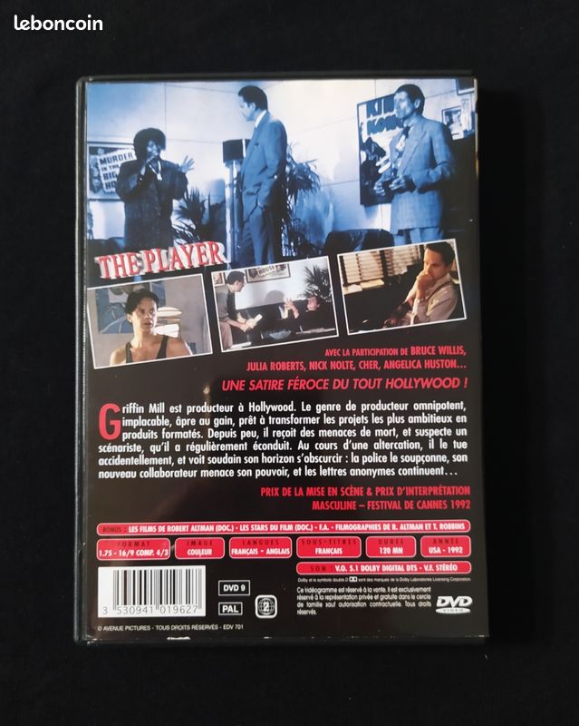 The Player dvd video film (image 2)