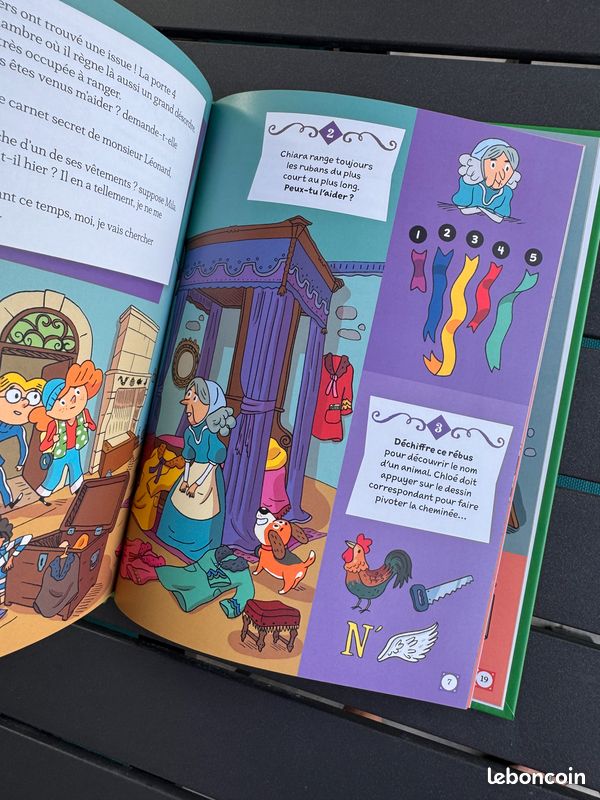 Livre Le carnet de Léonard Hachette jeunesse neuf (image 3)