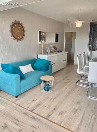 Appartement 2 pièces, vendu meublé, à 50m de la plage