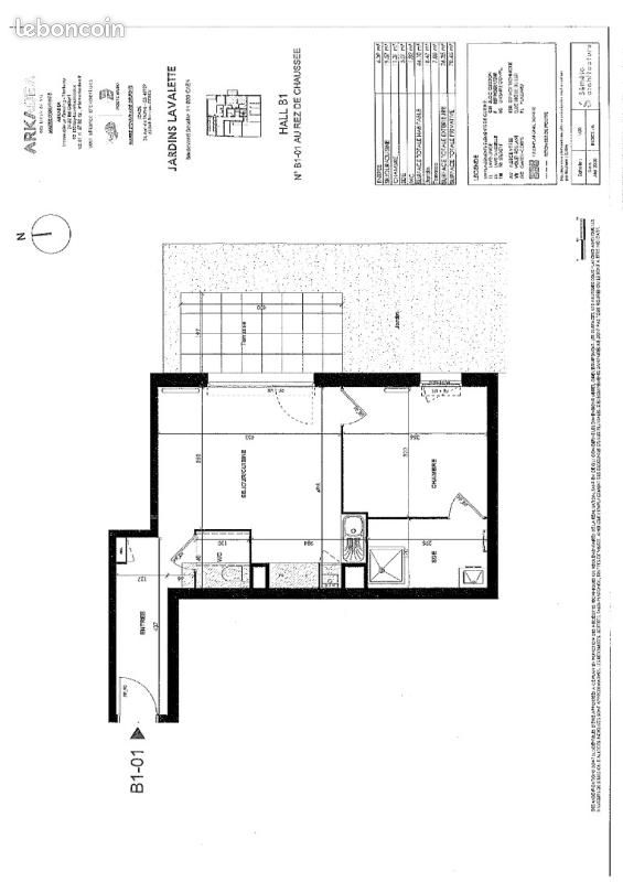 Appartement 2 pièces 44 m² · à Caen · 44 m² · 620 €