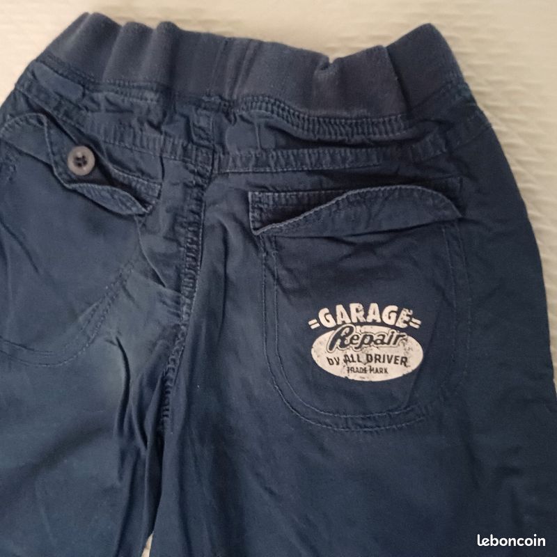 M3. Pantalon garçon été 3/4 ans (image 2)
