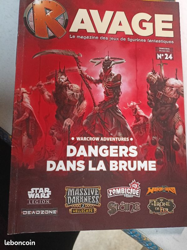 3 magazines Ravage jeux figurines fantastiques (image 2)