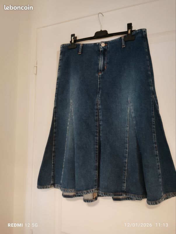 Jupe jeans T 40 Kookaï (image 1)
