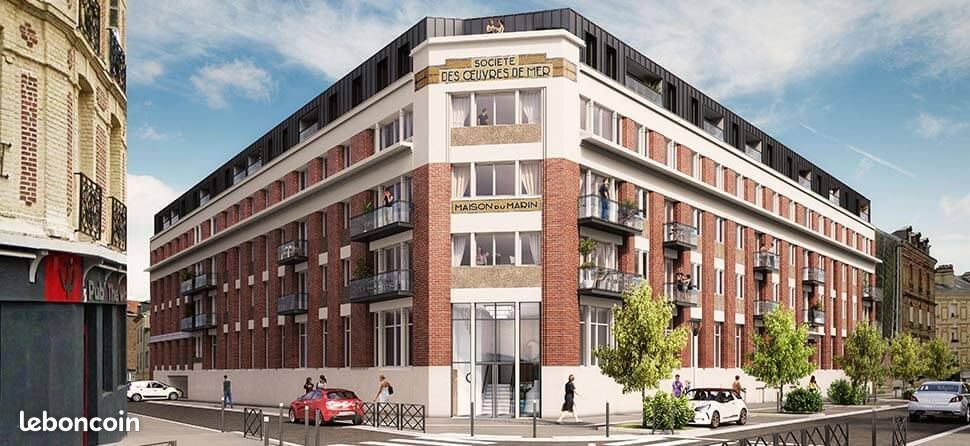 Appartement 2 pièces 49 m² · au Havre · 49 m² · 544 €/mois
